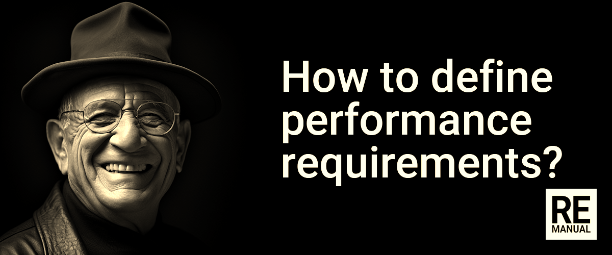 How to define performance requirements?